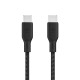 Дата кабель USB-C to USB-C 2.0m 100W black Belkin (CAB014BT2MBK)