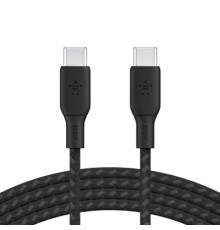 Дата кабель USB-C to USB-C 2.0m 100W black Belkin (CAB014BT2MBK)