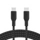 Дата кабель USB-C to USB-C 2.0m 100W black Belkin (CAB014BT2MBK)
