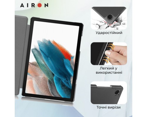 Чохол до планшета AirOn Premium Samsung Galaxy Tab A9 8.7'' 2023 + Film (4822352781103)