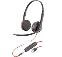 Навушники Poly BlackWire C3225 USB-A HS Stereo Black (80S11AA)