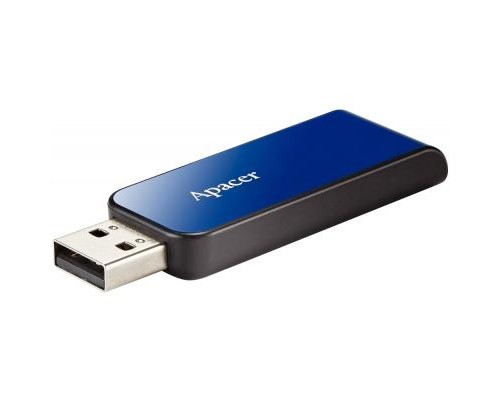 USB флеш накопичувач Apacer 64GB AH334 blue USB 2.0 (AP64GAH334U-1)