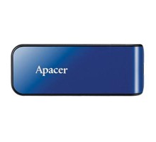 USB флеш накопичувач Apacer 64GB AH334 blue USB 2.0 (AP64GAH334U-1)