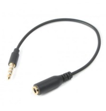Кабель мультимедійний Jack 3.5mm M/Jack 3.5mm F L-R-MIC-GND to L-R-GND-MIC Cablexpert (CCA-419)