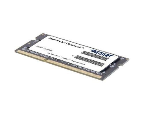 Модуль пам'яті для ноутбука SoDIMM DDR3L 4GB 1600 MHz Patriot (PSD34G1600L2S)