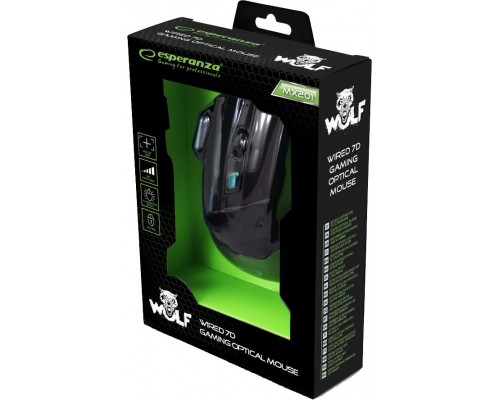 Мишка Esperanza MX201 Wolf blue (EGM201B)