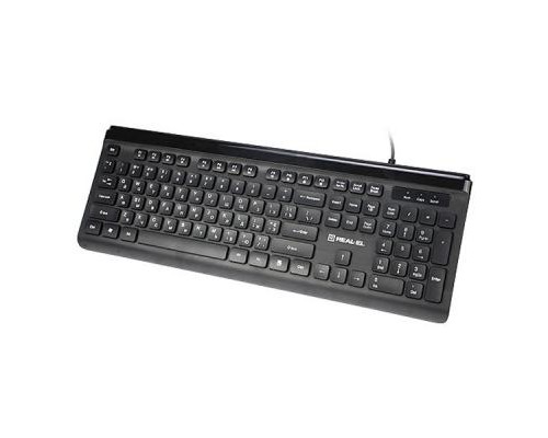 Клавіатура REAL-EL 7085 Comfort Black