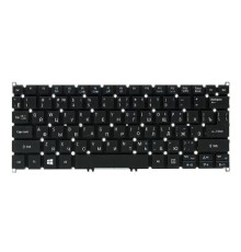 Клавіатура ноутбука Acer Aspire E3-111/V5-122 черный, без фрейма (KB311248)