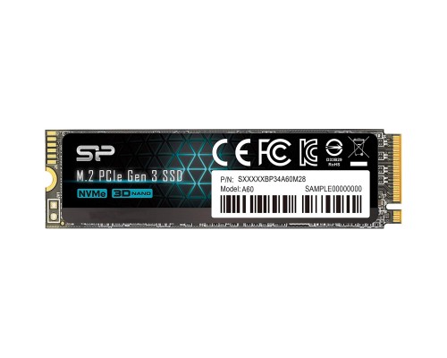 Накопичувач SSD M.2 2280 256GB Silicon Power (SP256GBP34A60M28)