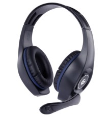 Навушники Gembird GHS-05-B Black-Blue (GHS-05-B)