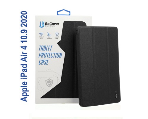 Чохол до планшета BeCover Soft Edge Pencil mount Apple iPad Air 4 10.9 2020/2021 Black (706817)