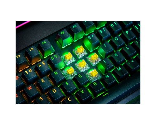 Клавіатура Razer BlackWidow V4 PRO Yellow Switch USB UA Black (RZ03-04681800-R3M1)