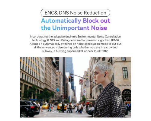 Навушники Blackview AirBuds 7 White (6931548310747)