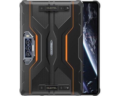 Планшет OUKITEL RT8 6/256GB Dual Sim Black-Orange (6931940747448)