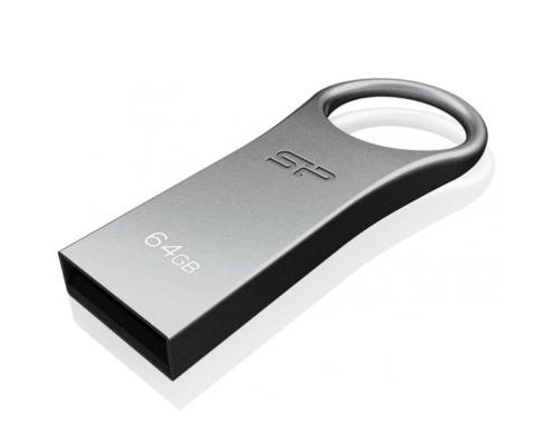 USB флеш накопичувач Silicon Power 64GB Firma F80 Silver USB 2.0 (SP064GBUF2F80V1S)
