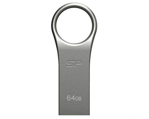 USB флеш накопичувач Silicon Power 64GB Firma F80 Silver USB 2.0 (SP064GBUF2F80V1S)