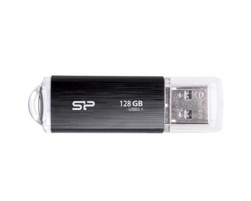 USB флеш накопичувач Silicon Power 128GB Blaze B02 Black USB 3.0 (SP128GBUF3B02V1K)
