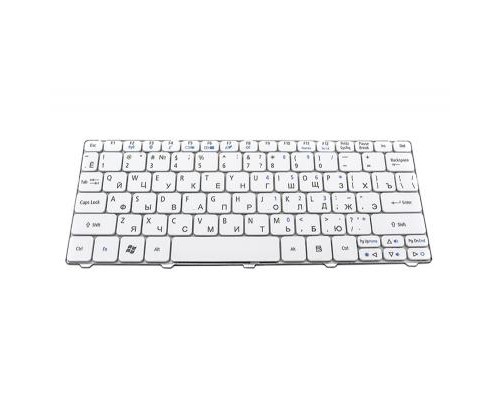 Клавіатура ноутбука Acer Aspire One 521/eMachines 350 белый, без фрейма (KB312641)