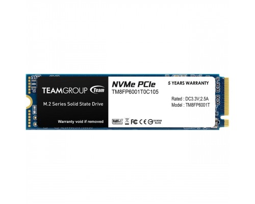 Накопичувач SSD M.2 2280 1TB Team (TM8FP6001T0C101)
