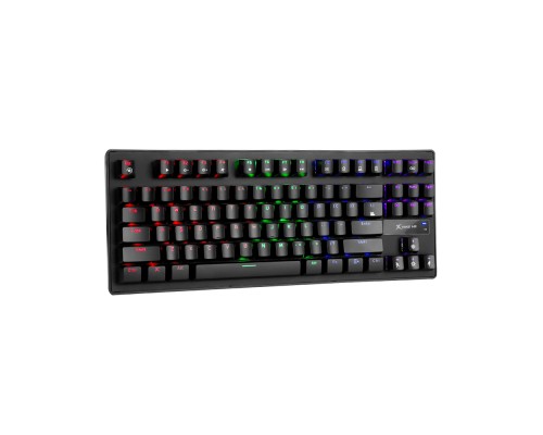 Клавіатура Xtrike ME GK-979 5 colors-LED Mechanical Red Switch USB Black (GK-979)