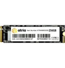 Накопичувач SSD M.2 2280 256GB X500S ATRIA (ATNVMX500S/256)