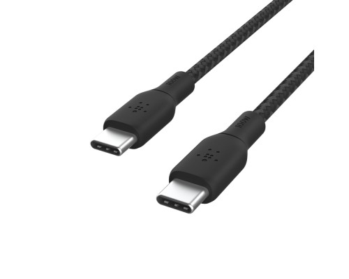 Дата кабель USB-C to USB-C 3.0m 100W black Belkin (CAB014BT3MBK)