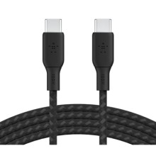 Дата кабель USB-C to USB-C 3.0m 100W black Belkin (CAB014BT3MBK)