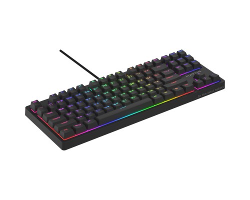Клавіатура Hator Rockfall 2 Optica TKL Black USB Black (HTK-730)