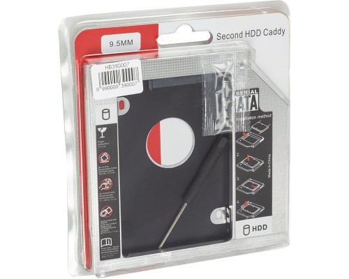 Фрейм-перехідник PowerPlant HDD 9.5 mm (HB390007)