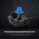 Клавіатура GamePro MK85B Blue Switch RGB USB Black (MK85B)