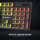 Клавіатура GamePro MK85B Blue Switch RGB USB Black (MK85B)