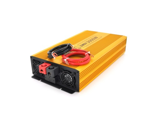 Автомобільний інвертор 24V/220V, 3000W з правильною синусоїдою Mexxsun (MXSPSW-3000-24S)