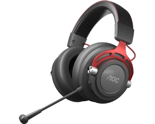 Навушники AOC GH401 50 мм Wireless/3.5мм/USB Multi Platform connect Black (GH401)