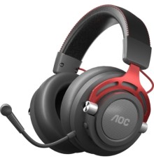 Навушники AOC GH401 50 мм Wireless/3.5мм/USB Multi Platform connect Black (GH401)