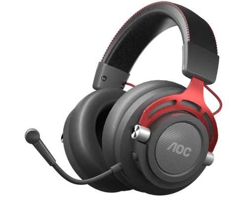 Навушники AOC GH401 50 мм Wireless/3.5мм/USB Multi Platform connect Black (GH401)