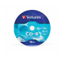 Диск CD Verbatim CD-R 700Mb 52x Spindle Wrap box Extra (43725)