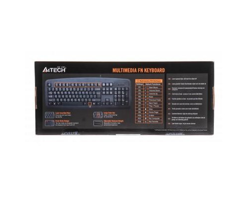 Клавіатура A4Tech KB-720 Black USB