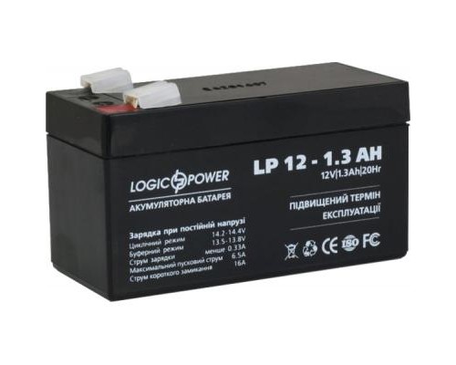 Батарея до ДБЖ LogicPower LPM 12В 1.3 Ач (4131)
