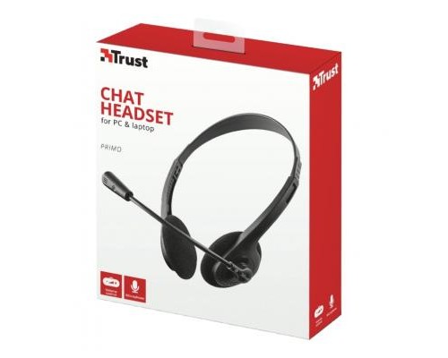 Навушники Trust Primo Chat 3.5mm BLACK (21665)