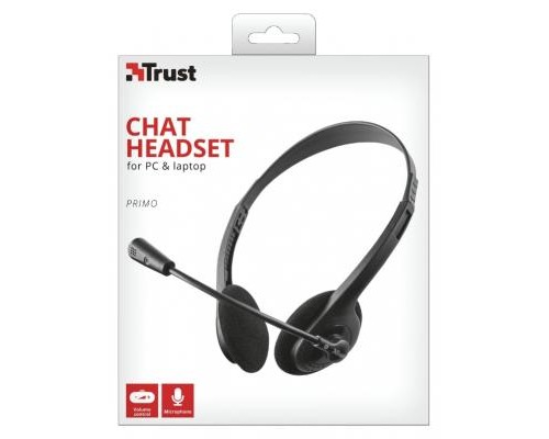 Навушники Trust Primo Chat 3.5mm BLACK (21665)
