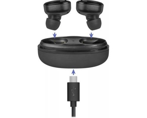 Навушники Defender Twins 635 TWS Bluetooth Black (63635)