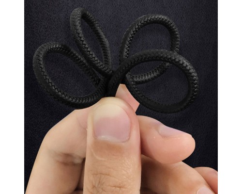 Дата кабель USB 2.0 AM to Lightning 1.0m led black ColorWay (CW-CBUL034-BK)