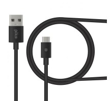Дата кабель USB 2.0 AM to Type-C 0.2m black Piko (1283126493843)