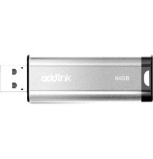 USB флеш накопичувач AddLink 64GB U25 Silver USB 2.0 (ad64GBU25S2)