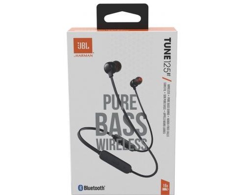 Навушники JBL Tune 125BT Black (JBLT125BTBLK)