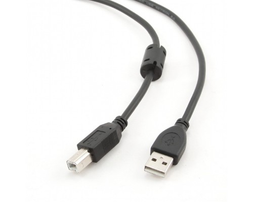 Кабель для принтера USB 2.0 AM/BM 1.5m ferrite Cablexpert (CCFB-USB2-AMBM-1.5M)