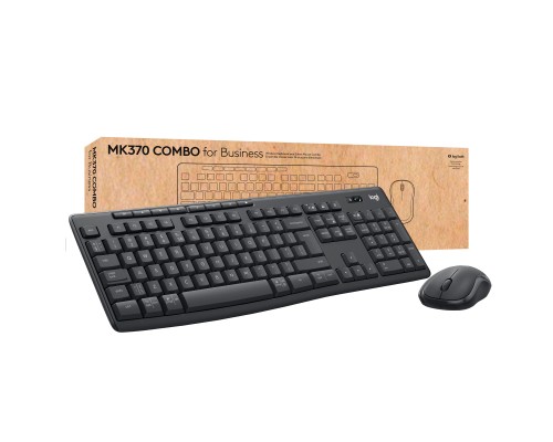 Комплект Logitech MK370 for Business Wireless UA Black (920-012077)