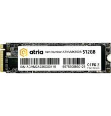 Накопичувач SSD M.2 2280 512GB X500S ATRIA (ATNVMX500S/512)