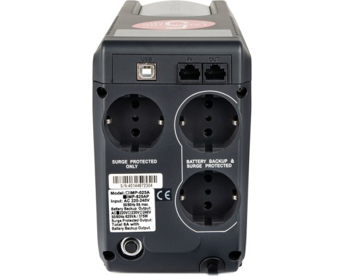 Пристрій безперебійного живлення Powercom IMP-625AP Schuko