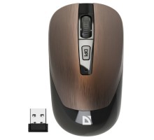 Мишка Defender Wave MM-995 Silent Wireless Bronze (52992)